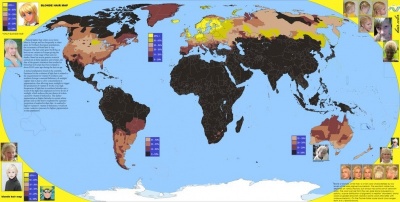 Blonde Hair Map