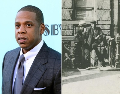 Jay Z and Unknown Gentleman From Past