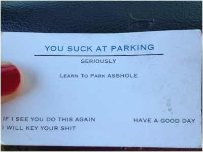 You Suck Business Card