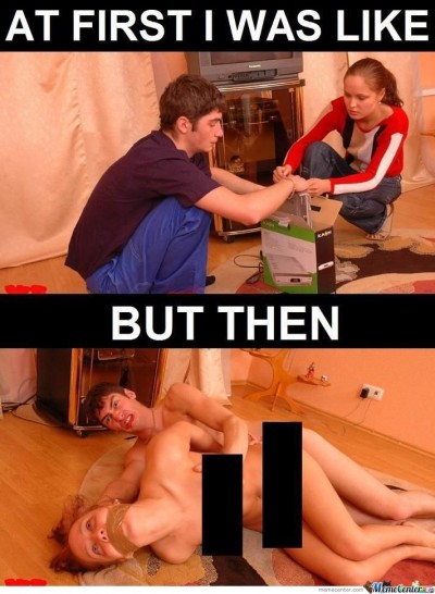 That developed quickly