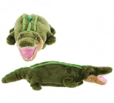 Alligator slippers