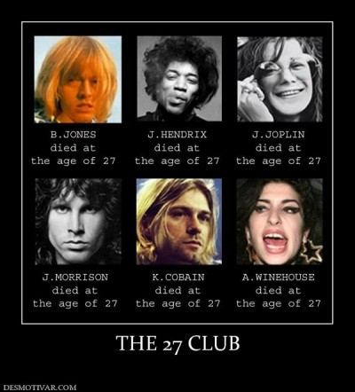 The 27 club