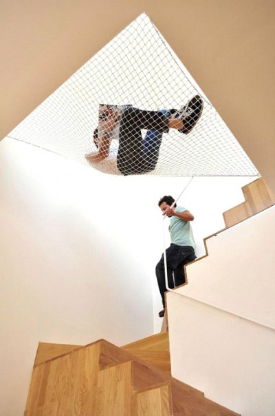 Over Stairs Hammock