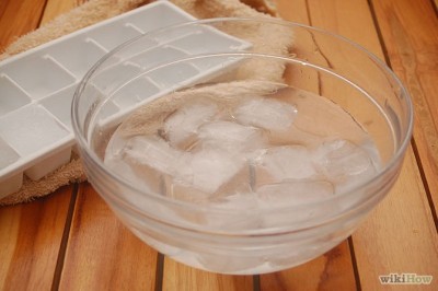 Ice and salt works wonders