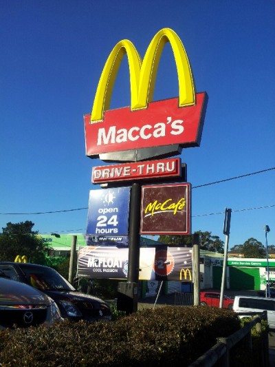 McDonald's down under