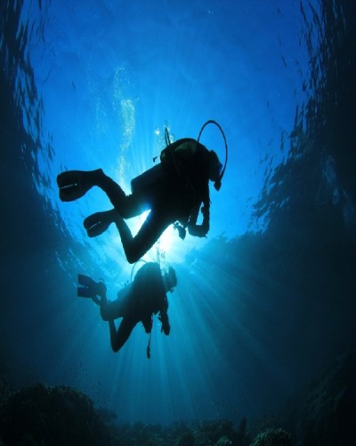 Scuba diving