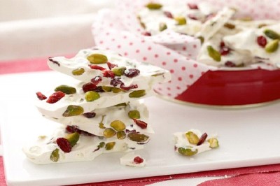 White Chocolate Holiday Bark