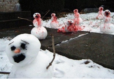 A murder scene