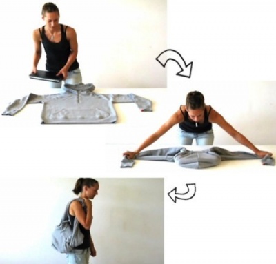 Why Carry a Laptop Bag When You Can Turn Your Hoodie into One?