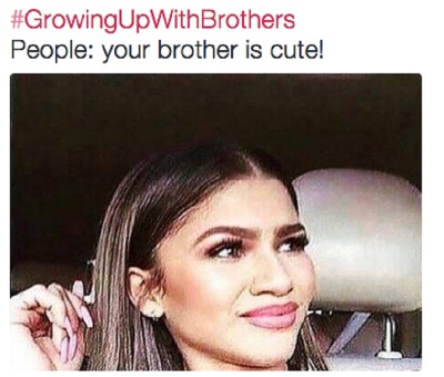 When People Say That Your Sibling is Cute