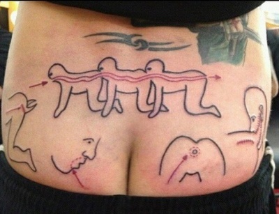 Human Centipede Tattoo