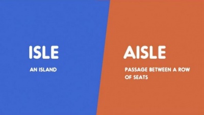 Isle vs. Aisle