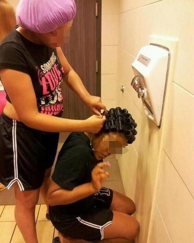 Using a Hair Dryer is Too Mainstream