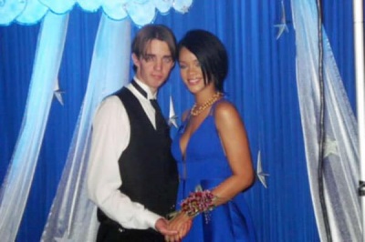 Rihanna Prom Date Photo