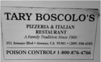 Poison Control and Pizza