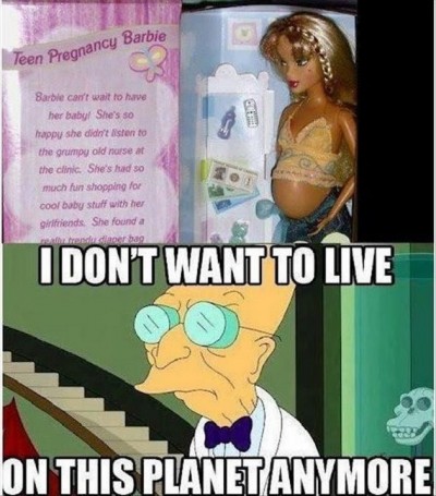 No Barbie!!