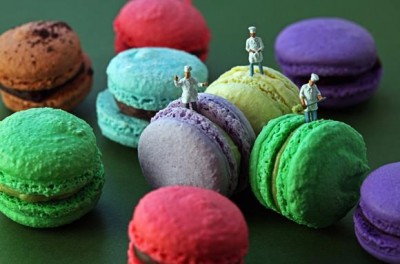 Colorful bakers