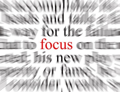 Stay focused
