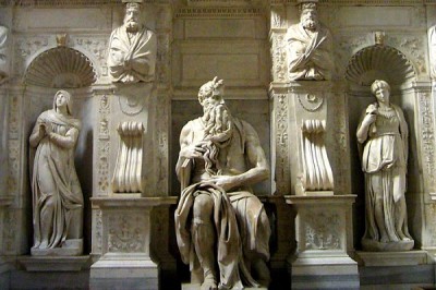 Moses -Michelangelo (1475-1564)