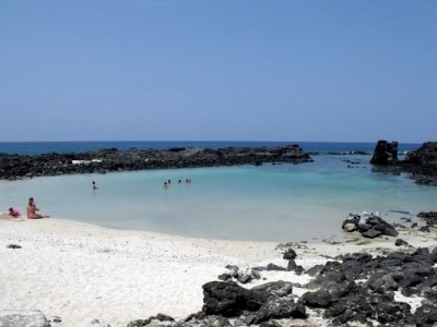 Kikaua Point Beach park, Big Island