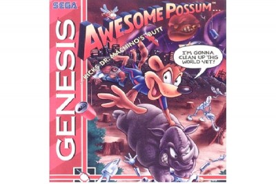 Awesome Possum Kicks Dr. Maschino's Butt