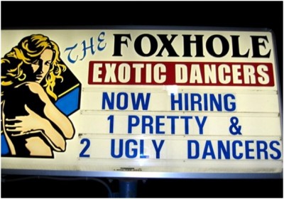 Jobs For The Ugly