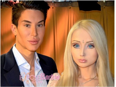 Real-Life Barbie and Ken (Valeria Lukyanova and Justin Jedlica)