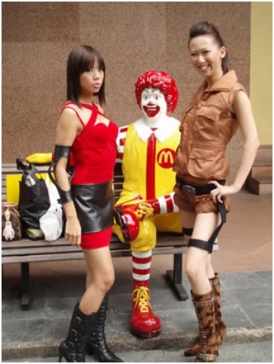 Ronald McDonald Soliciting Women