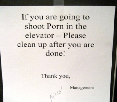 Love In An Elevator