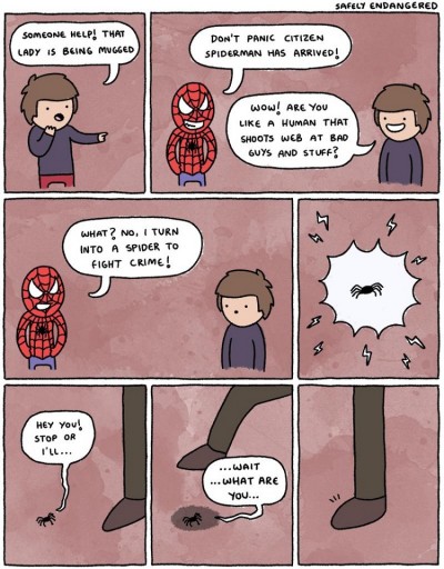 The end of Spiderman