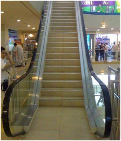 Non-Moving Escalator