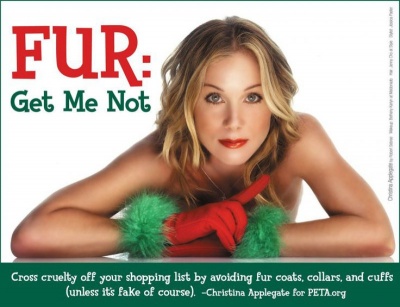 Christina Applegate - Anti-Fur