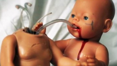 The Doll of a Baby that Sucks Blood from another Baby