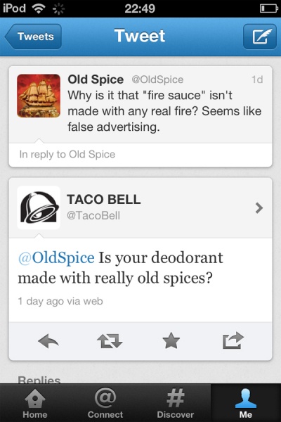 Taco Bell vs. Old Spice