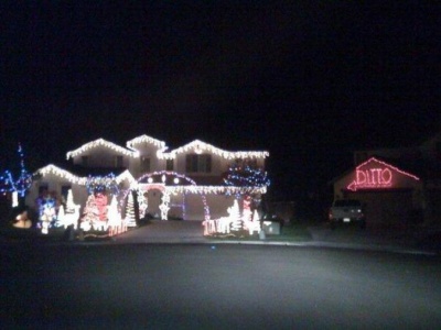 A Lazy Person's Xmas Decoration