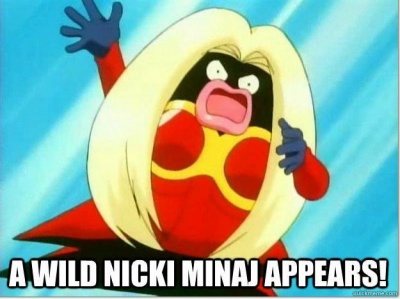 A Wild Nicki Minaj Appeared!