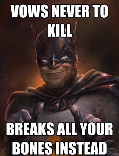 Batman Never Kills!