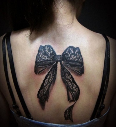 Black Lace 3D Tattoo