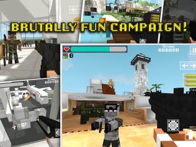 Block Gun 3D: Ghost Ops