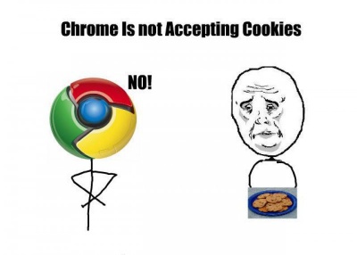 Chrome Isn't Accepting Cookies!