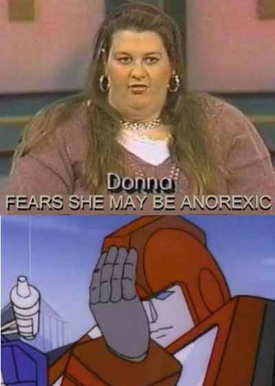 Donna Fears She May Be Anorexic