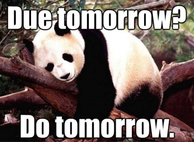 Due Tomorrow - Do Tomorrow!