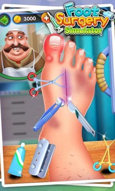 Foot Surgery Simulator