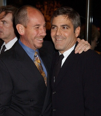 George Clooney And Miquel Ferrer