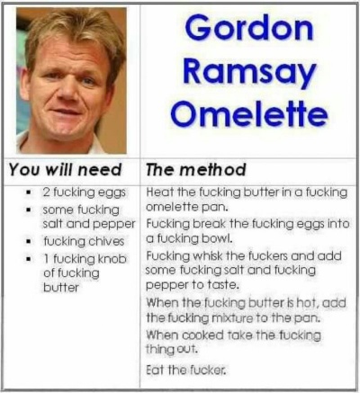 Gordon Ramsey Omelet!