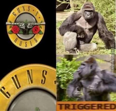 Harambe Triggered!