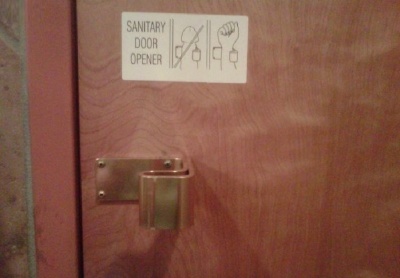 Hilarious Sanitary Door Opener