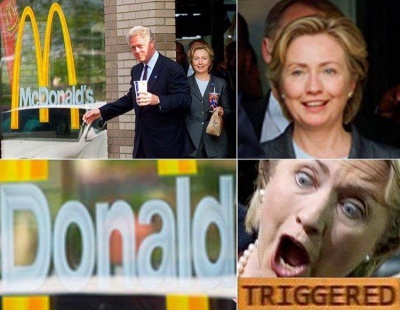 Hillary Clinton Triggered!