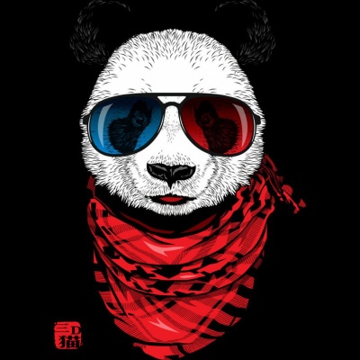 Hipster Panda