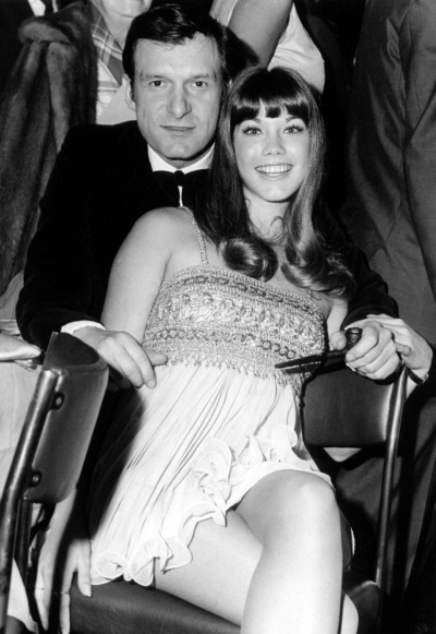 Hugh Hefner And Barbi Benton